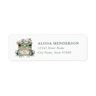 Frog Return Address Labels