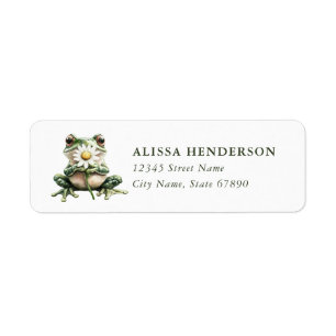 Frog Return Address Labels