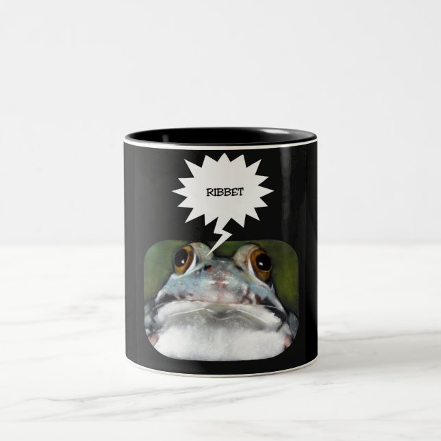 FROG "RIBBET" ARTWORK MUG (Center)