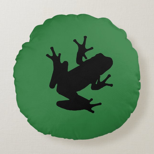 frog round cushion (Front)