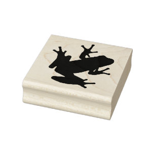 frog rubber stamp