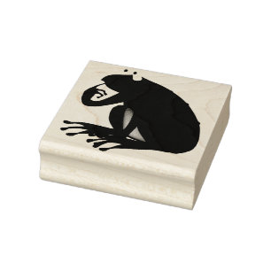 Frog Rubber Stamp
