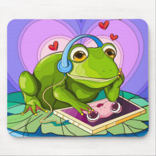 Frog’s Digital Love Mouse Pad
