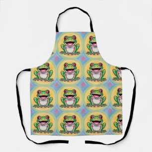 Frog’s Gentle Smile Apron
