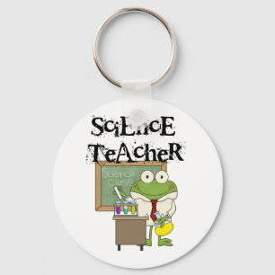 Frog Science Teacher Key Ring