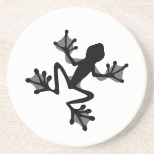 Frog Silhouette Coaster