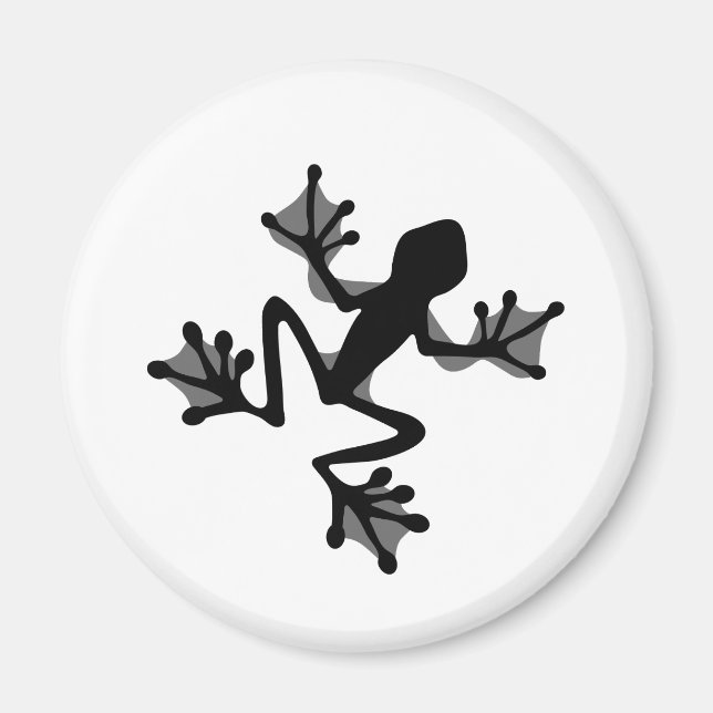 Frog Silhouette Magnet (Front)