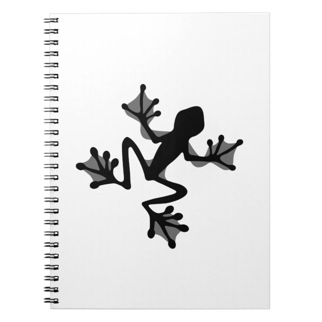 Frog Silhouette Notebook (Front)
