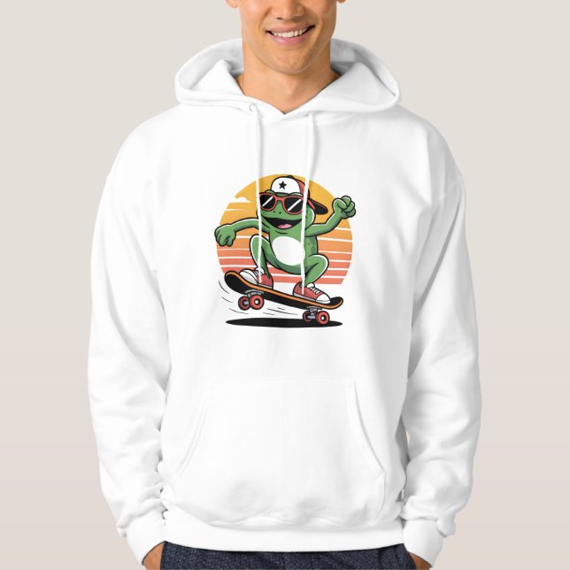 frog skateboards hoodie (Front)