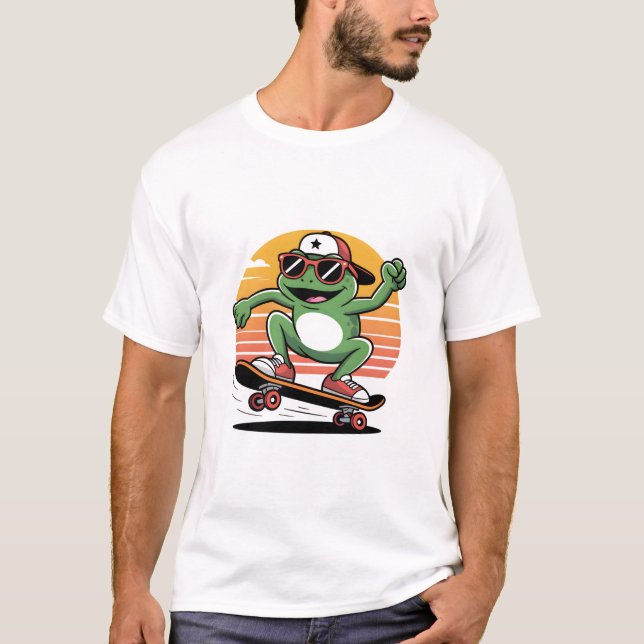 frog skateboards T-Shirt (Front)