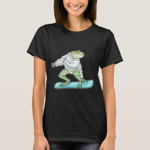 Frog Snowboard Winter sports T-Shirt