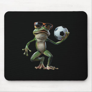 Frog Soccer Mouse Pad