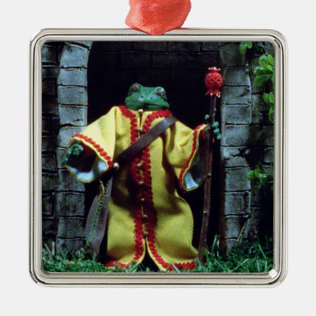 Frog Sorceress from Blood Tea and Red String Metal Ornament (Front)