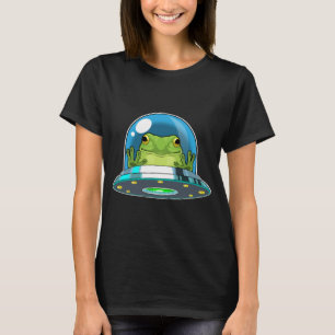Frog Spaceship Space T-Shirt