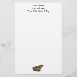 Frog Stationery
