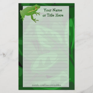 Frog Stationery
