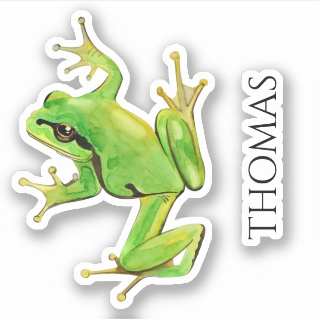 Frog Sticker (Front)