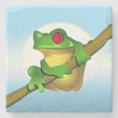 Frog Stone Coaster (Front)