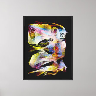 Frog Stretched Canvas Print