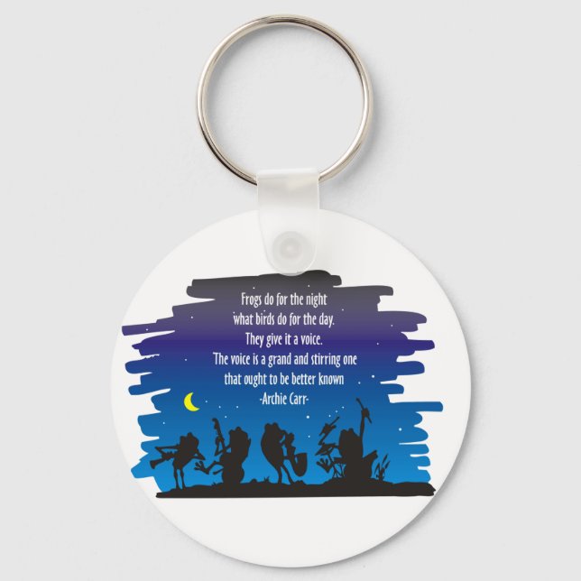Frog symphony key ring (Front)