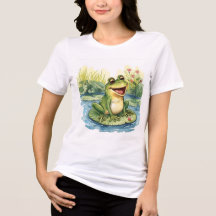 Frog T-shirt for women
