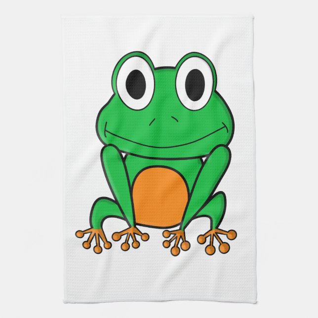 Frog Tea Towel (Vertical)