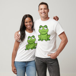 Frog Tired, Funny Cartoon Frog T-Shirt