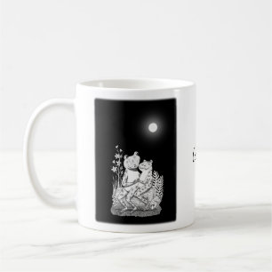 Frog Toad Couple Cute Funny Romantic Love Name Coffee Mug