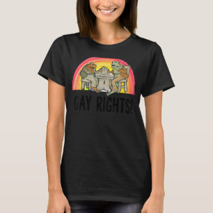 Frog Toad Gay Rights LGBT Pride T-Shirt