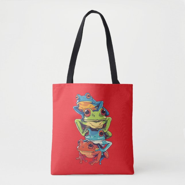 Frog Tote Bag (Front)