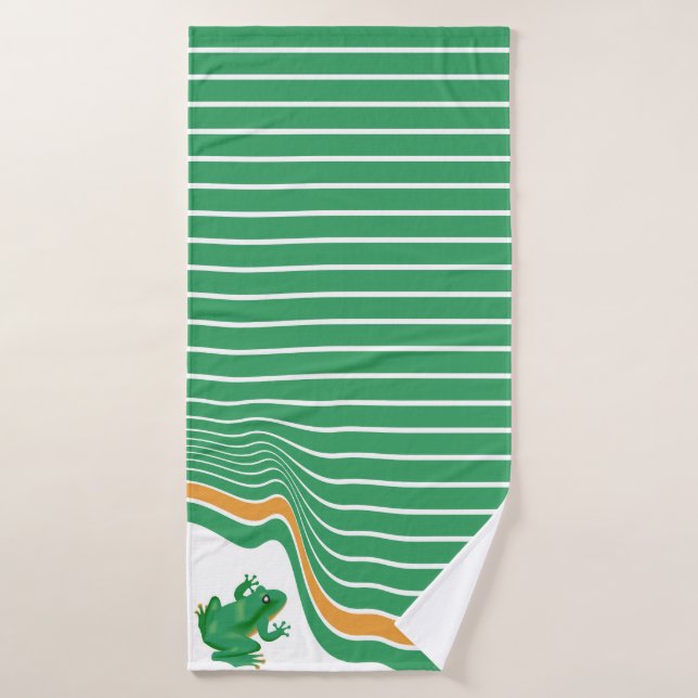 Frog towel (Bath Towel)