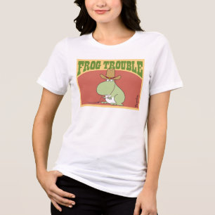 FROG TROUBLE by Sandra Boynton Official Apparel Tri-Blend Shirt