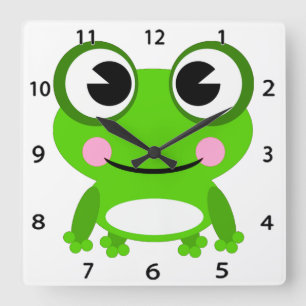 Frog Wall Clock