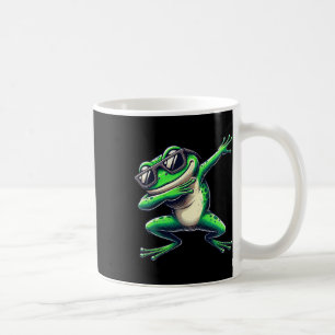 Frog Wearing Sungles Dabbing Coffee Mug