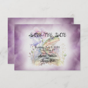 Frog Wedding Save The Date