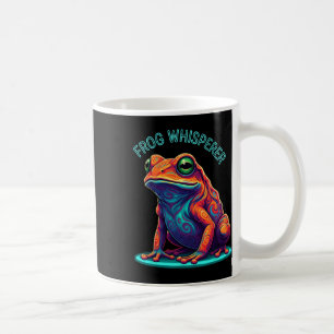 Frog Whisperer Animal Cartoon Art For Chicken Love Coffee Mug