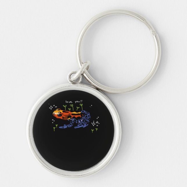 Frog Who Loves You! Key Ring (Front)