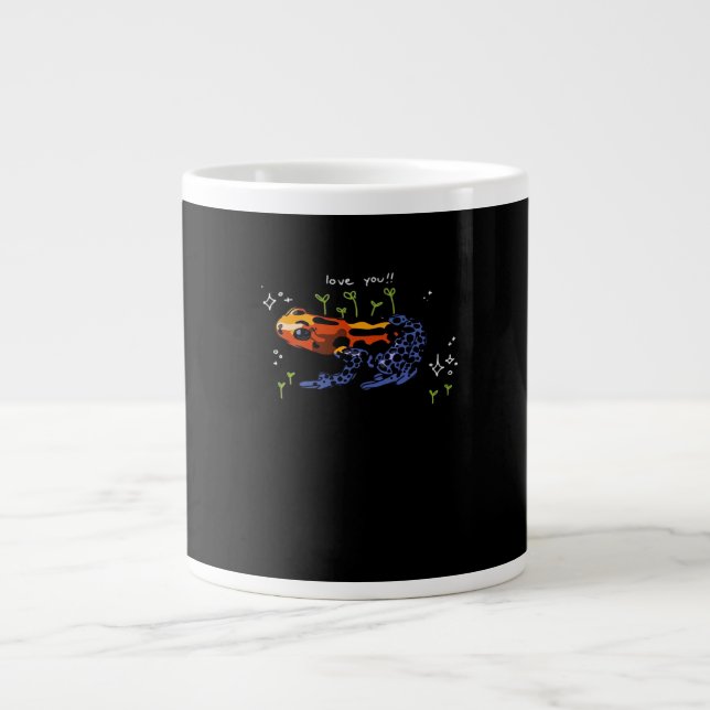 Frog Who Loves You! Large Coffee Mug (Front)