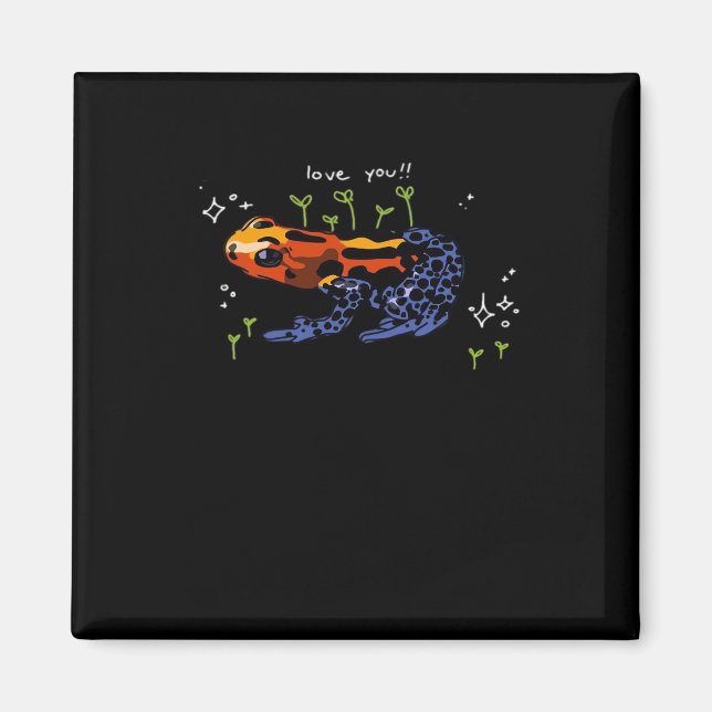 Frog Who Loves You! Magnet (Front)