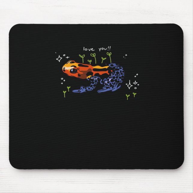 Frog Who Loves You! Mouse Pad (Front)