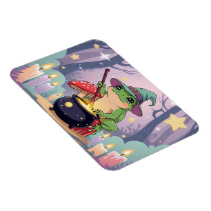 Frog Witch Magnet – Cute Potion Frog