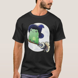 Frog Witch Shirt - Funny Toad Witch Halloween Cost