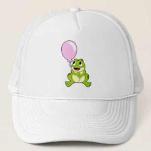Frog with Balloon Trucker Hat
