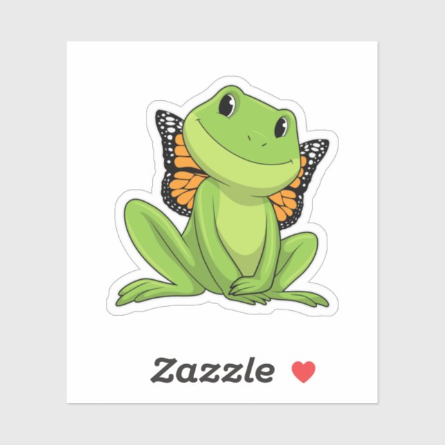 Frog with Butterfly (Sheet)