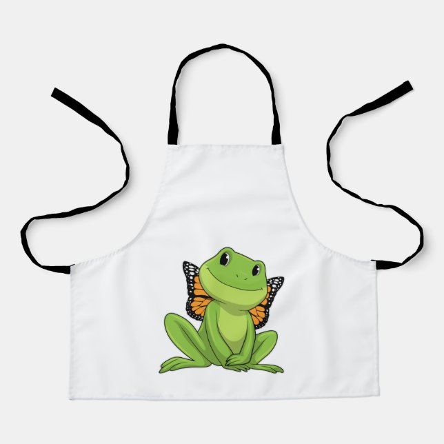 Frog with Butterfly Apron (Front)