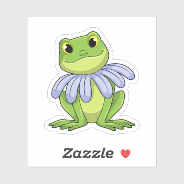 Frog with Daisy (Sheet)