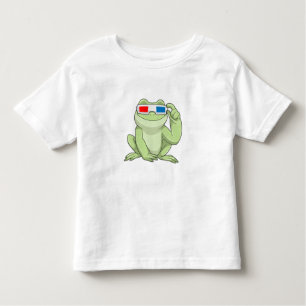 Frog with Glasses Toddler T-Shirt