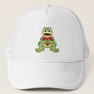 Frog with Heart Trucker Hat