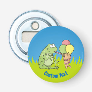 Frog with Icecream Bottle Opener