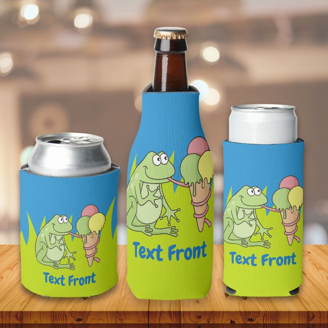 Frog with Icecream Can Cooler (Creator Uploaded)